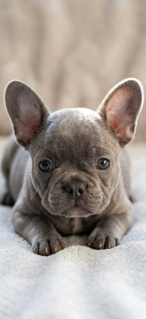 Blue French Bulldog puppy — Classact French Bulldogs of WNY